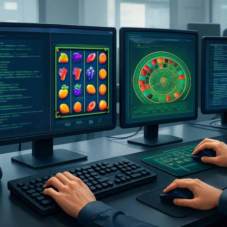 Quem desenvolve jogos de cassino