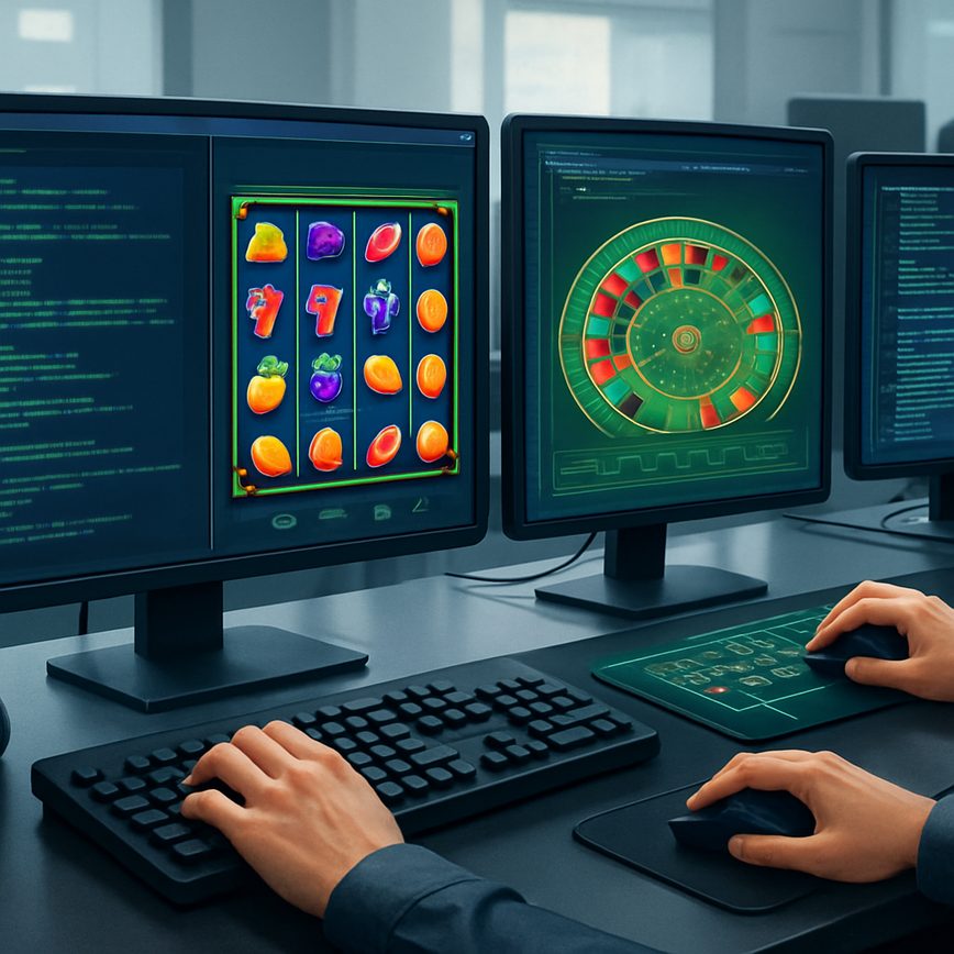 Quem desenvolve jogos de cassino